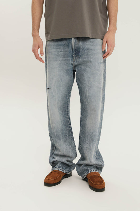 Stone Rhodesian denim pant