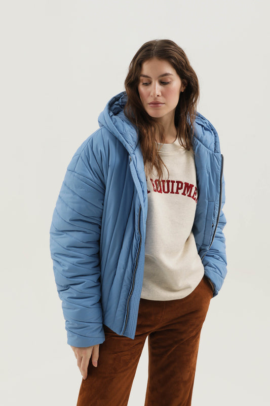 Puffer cropped jacket