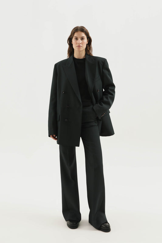 High waisted flared pant