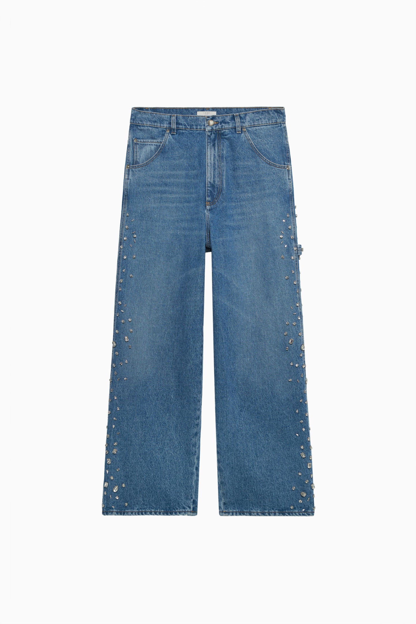 Over Denim Pants Crystals