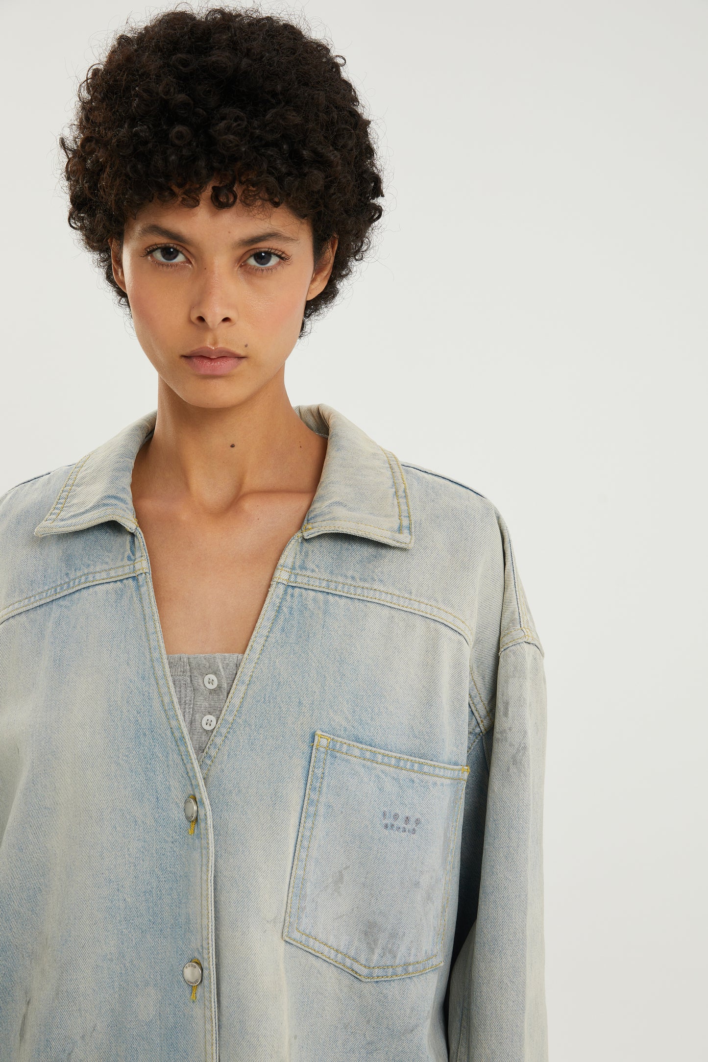 Denim overshirt | Unisex