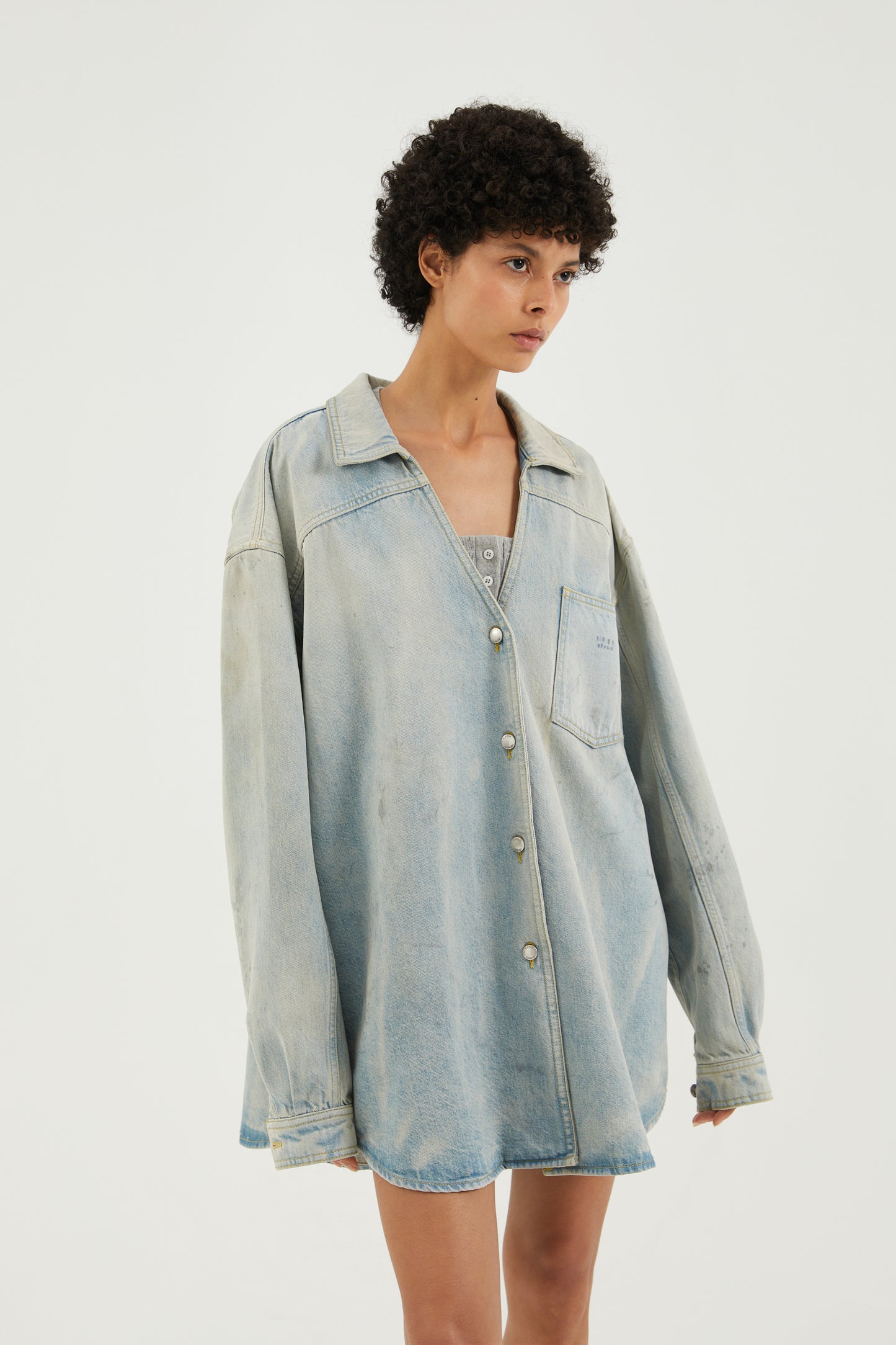 Denim overshirt | Unisex