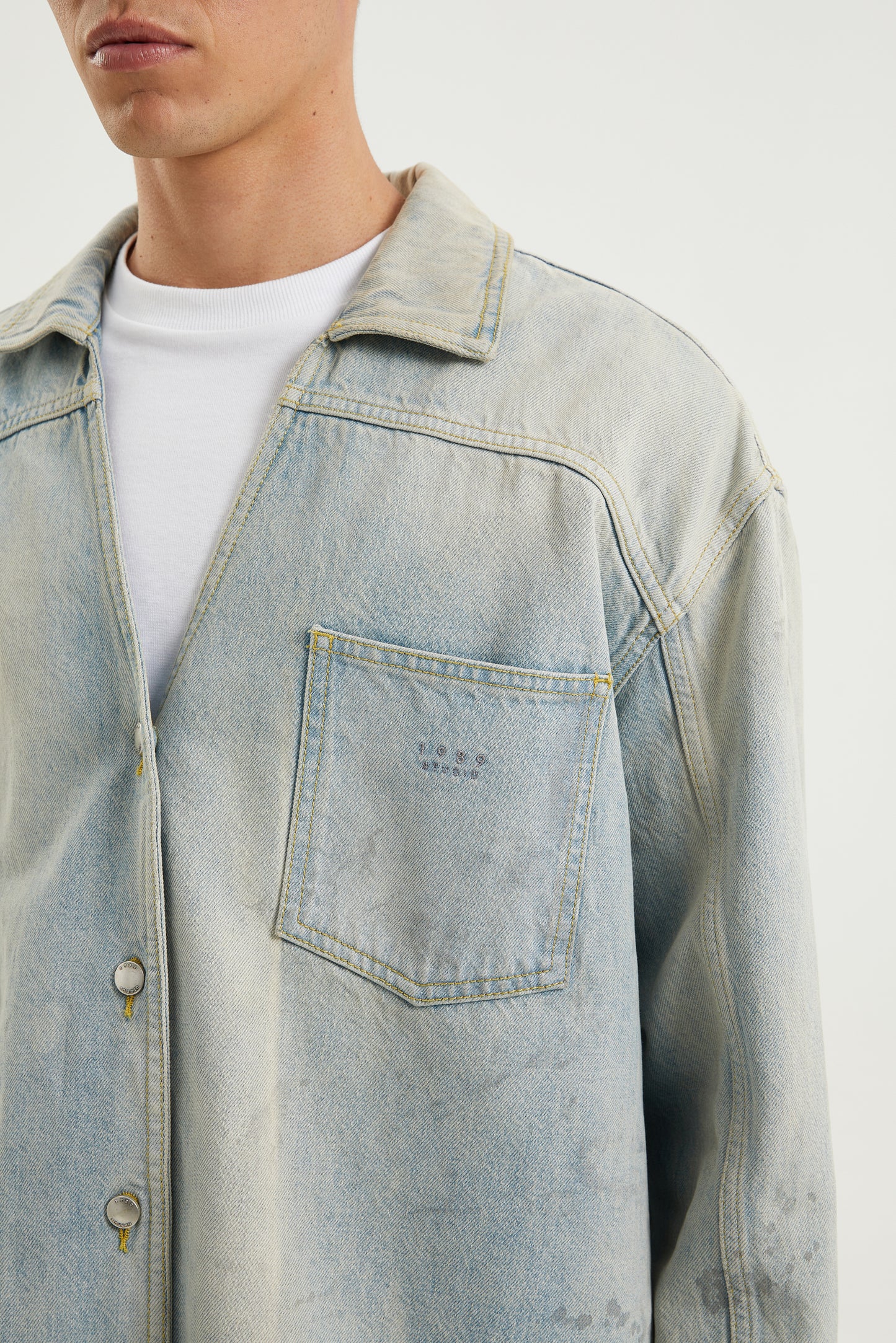 Denim overshirt | Unisex