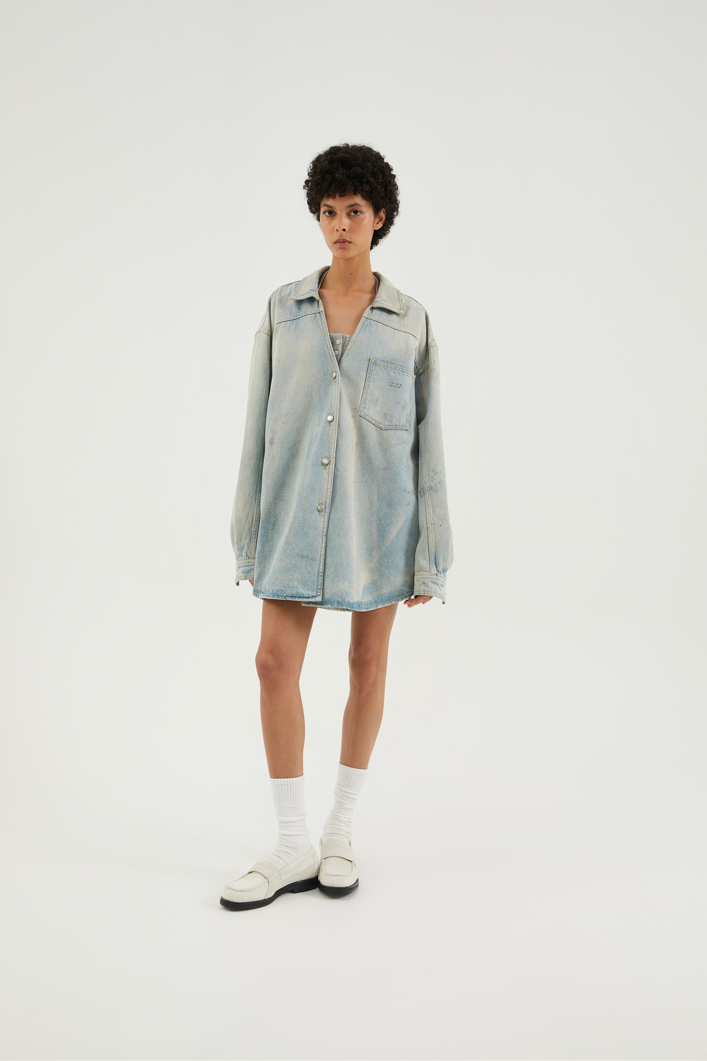 Denim overshirt | Unisex