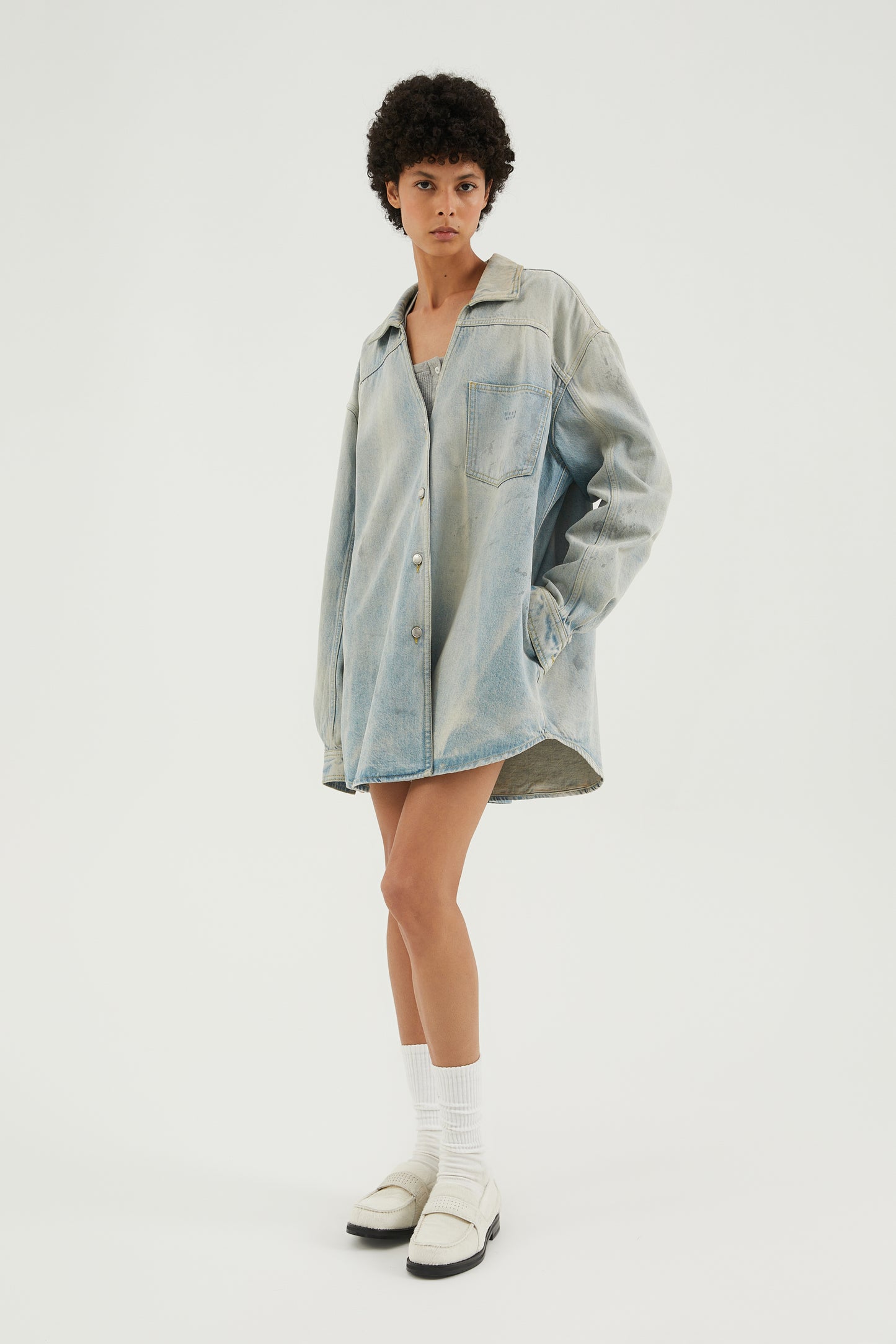 Denim overshirt | Unisex