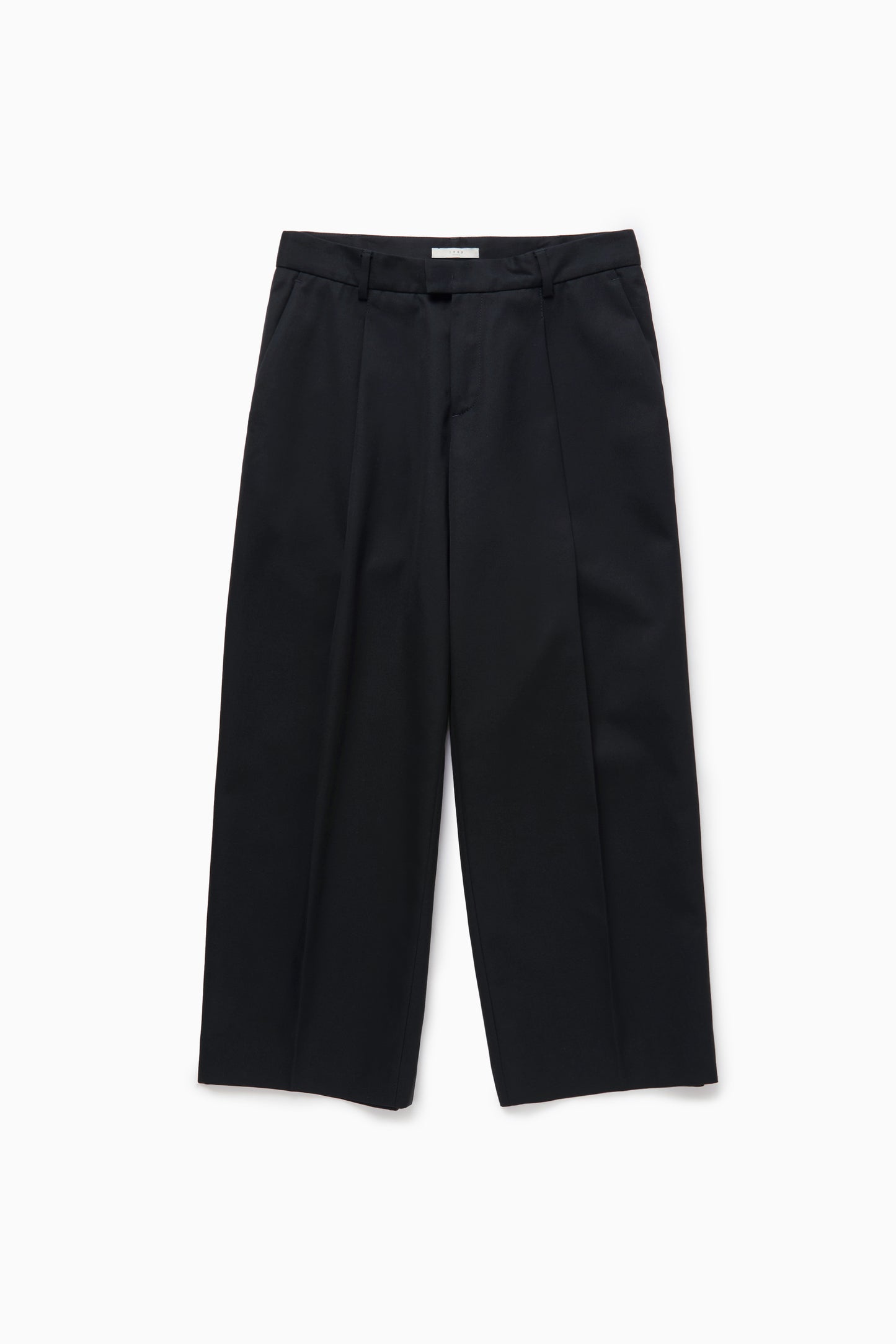 Chino pleated pants