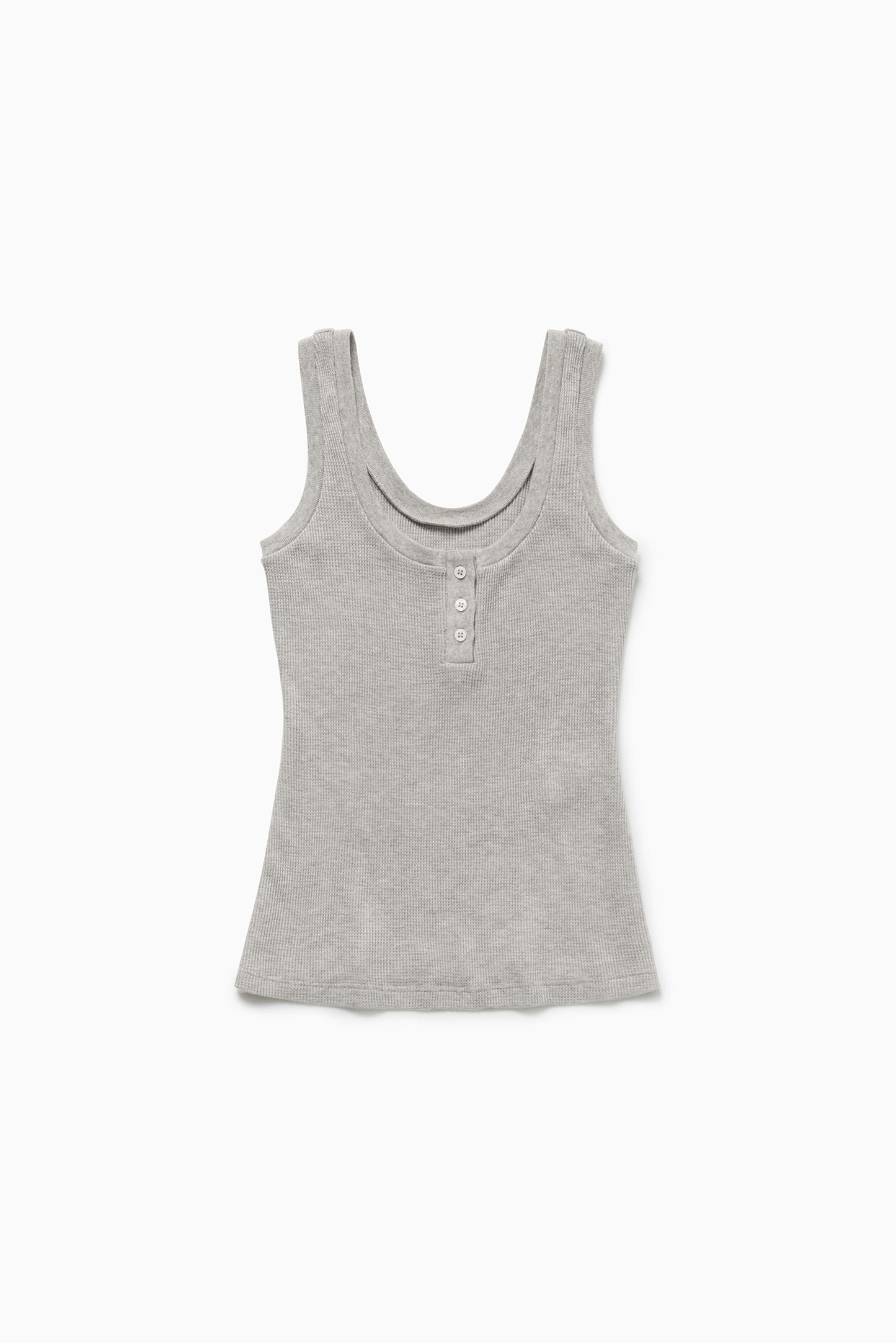 Waffle tank top