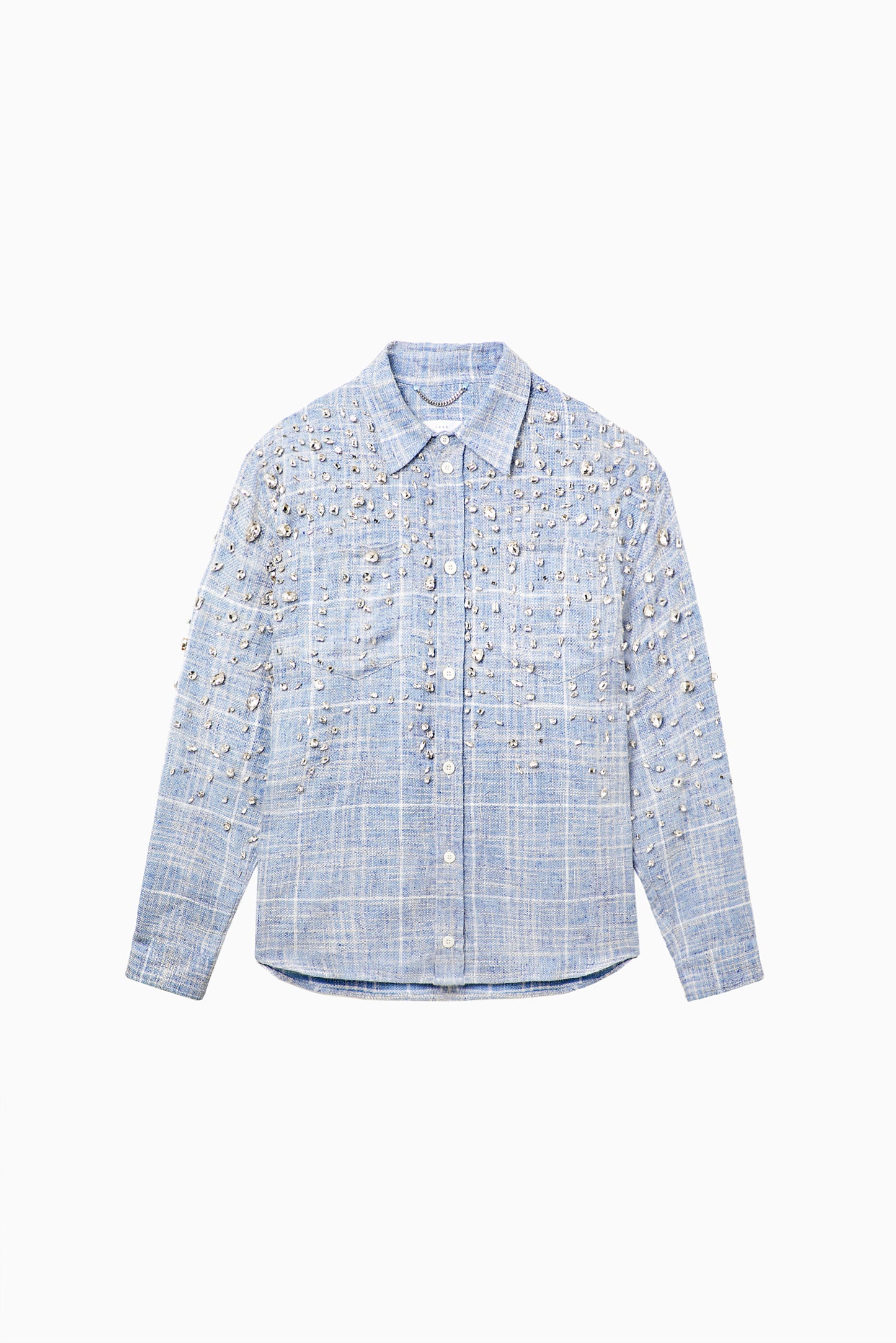 Embroidered Flannel Shirt