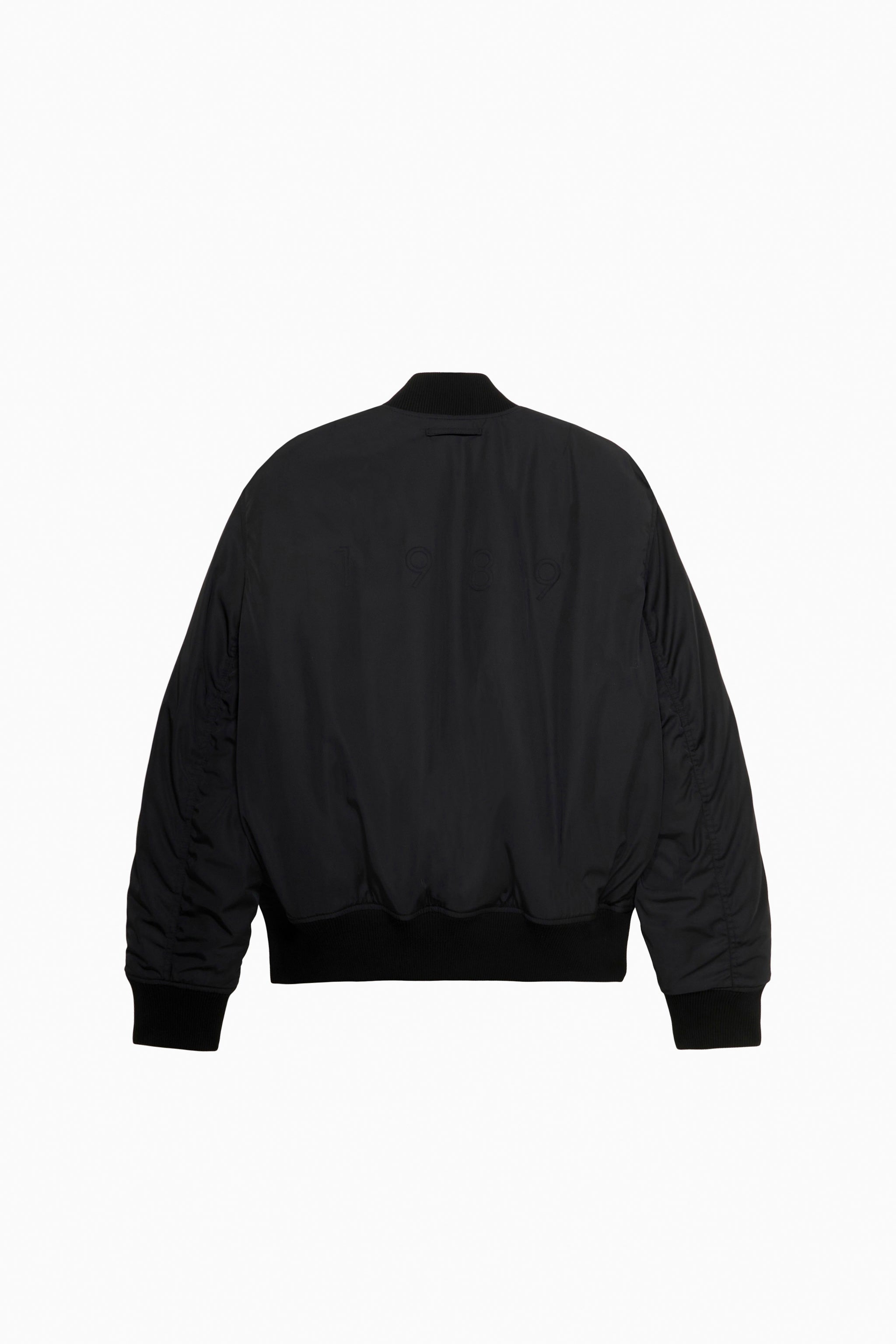 Bomber shop jacket back