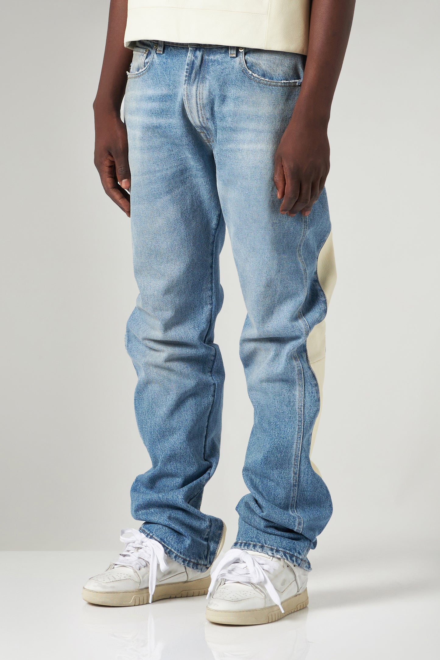 Man's Moto Denim Jeans