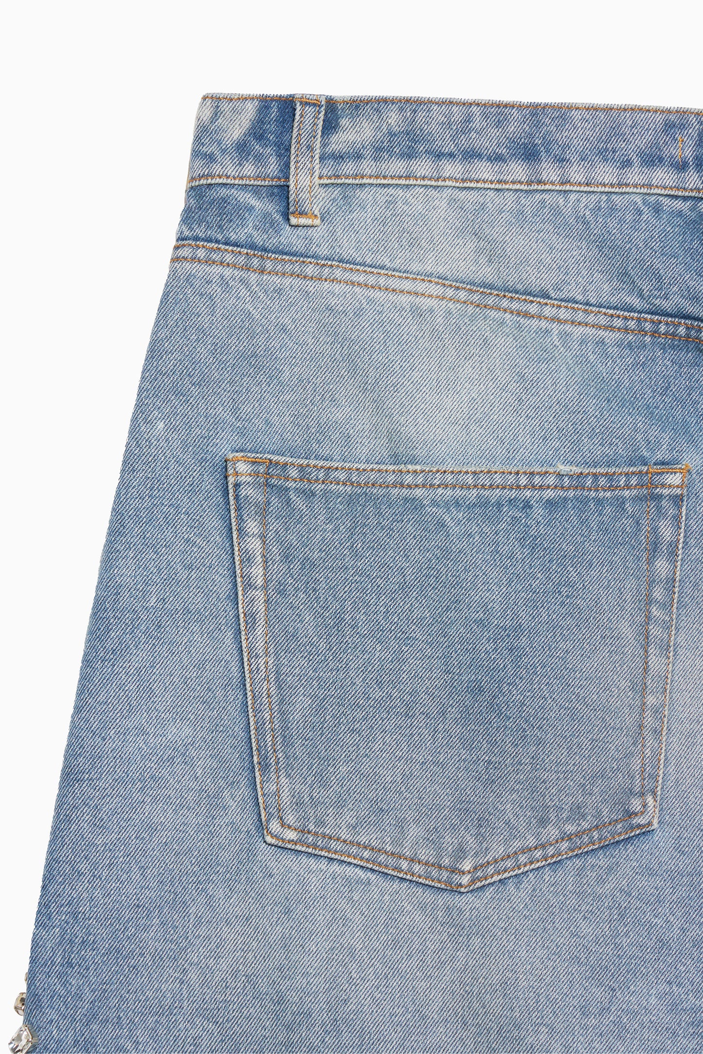 Men's Y2k Embroidered Denim Jeans